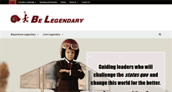 Desktop Screenshot of belegendary.org